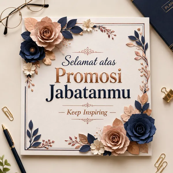 Promosi Jabatan — Keep Inspiring
